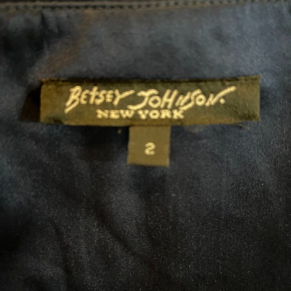 Classic Betsey Johnson Silk Cocktail Dress! - Picture 4 of 8